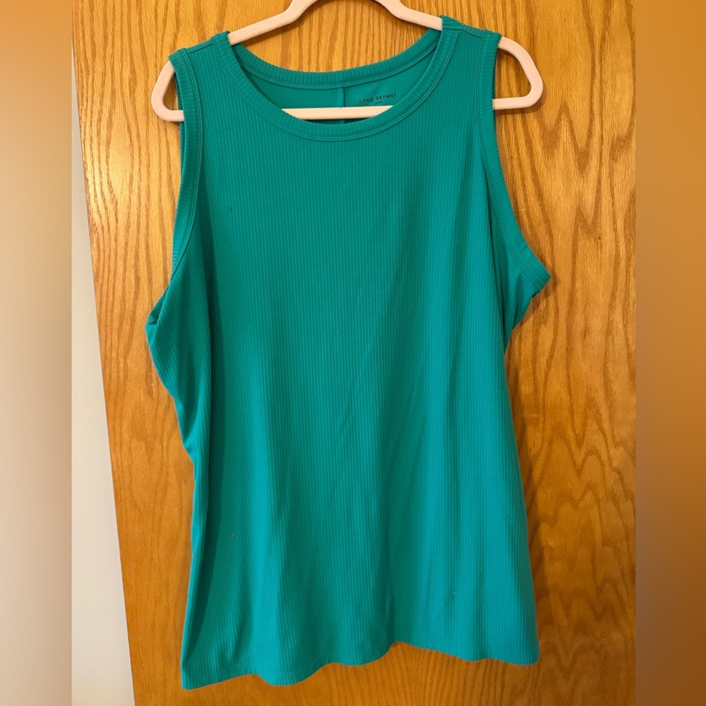 Green Sleeveless Top